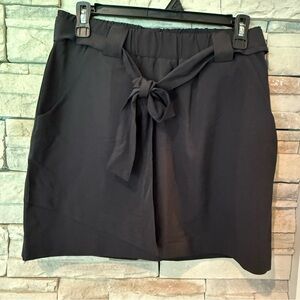 RBX Atheltic Black Skort Belt Pockets Women’s Size Small S/P NWT